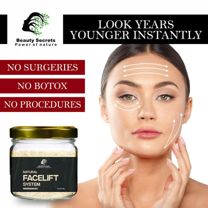 Beauty Secrets Natural Face Lifting Mask/Pack - Distacart