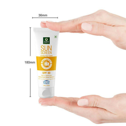 Organic Harvest Sunscreen - For Oily Skin SPF 30 - Distacart