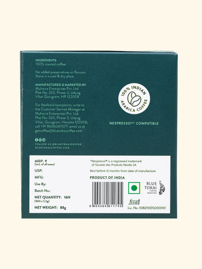 Blue Tokai Dhak Blend Coffee Capsules - Distacart