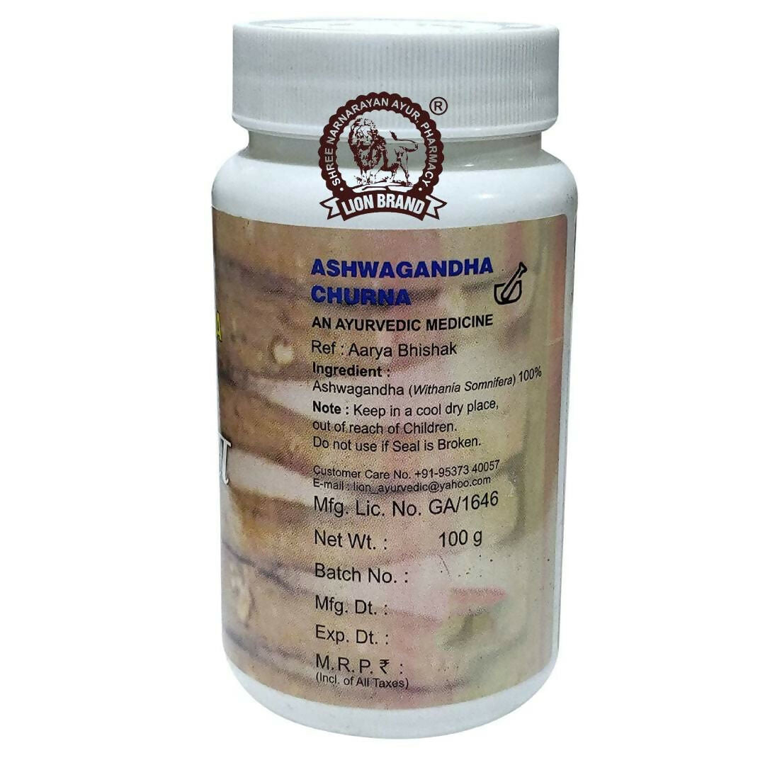 Lion Ayurveda Ashwagandha Churna
