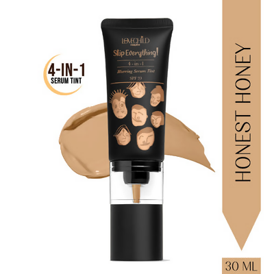 LoveChild By Masaba Gupta Skip Everything Blurring Serum Skin Tint - Honest Honey - Distacart