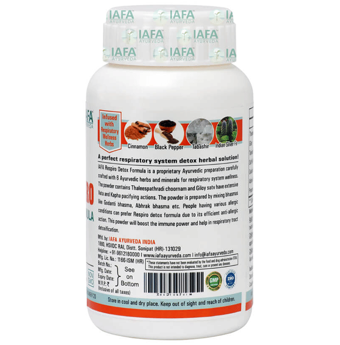 Iafa Respiratory Detox Formula