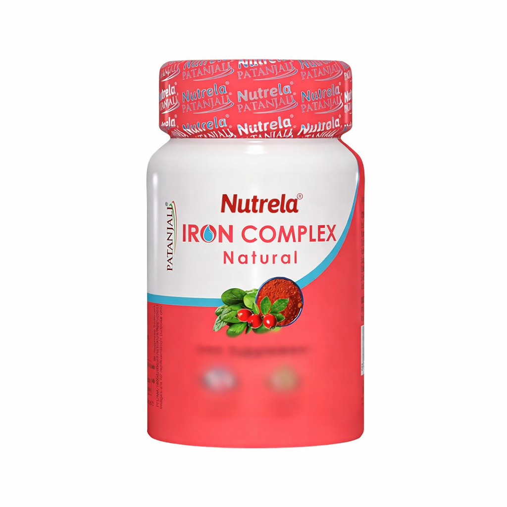 Patanjali Nutrela Iron Complex Natural Capsules - Distacart