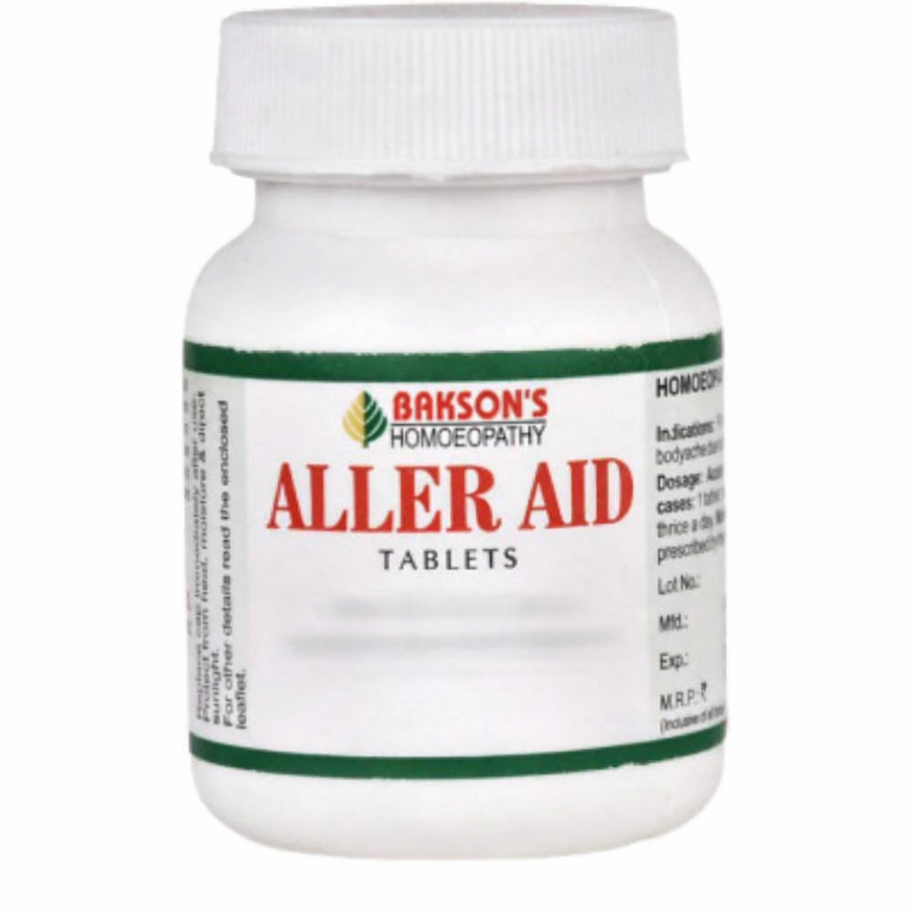 Bakson's Aller Aid Tablets - Distacart