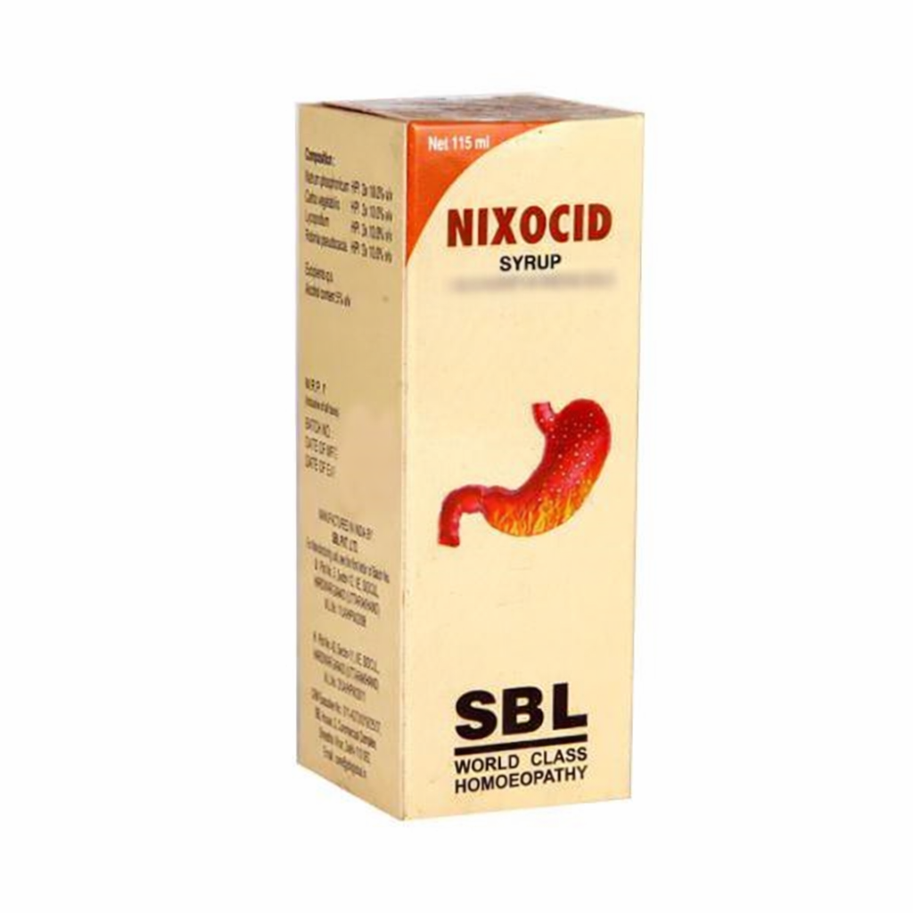 SBL Homeopathy Nixocid Syrup - Distacart