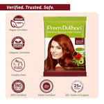 Thumbnail for Prem Dulhan Natural Brown Henna Based Hair Color - Distacart