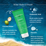 Thumbnail for Aqualogica Hydrate+ Smoothie Face Wash with Coconut Water & Hyaluronic Acid - Distacart