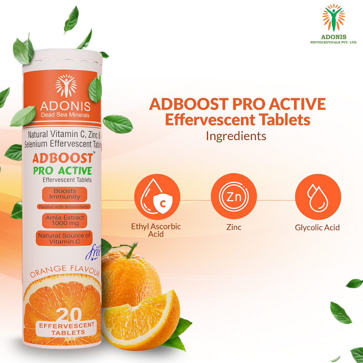 Adonis Adboost Pro Active Effervescent Tablets