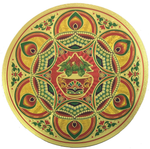 Thumbnail for Stickerbazaar Micro Golden Embossing Rangoli Stickers - Distacart