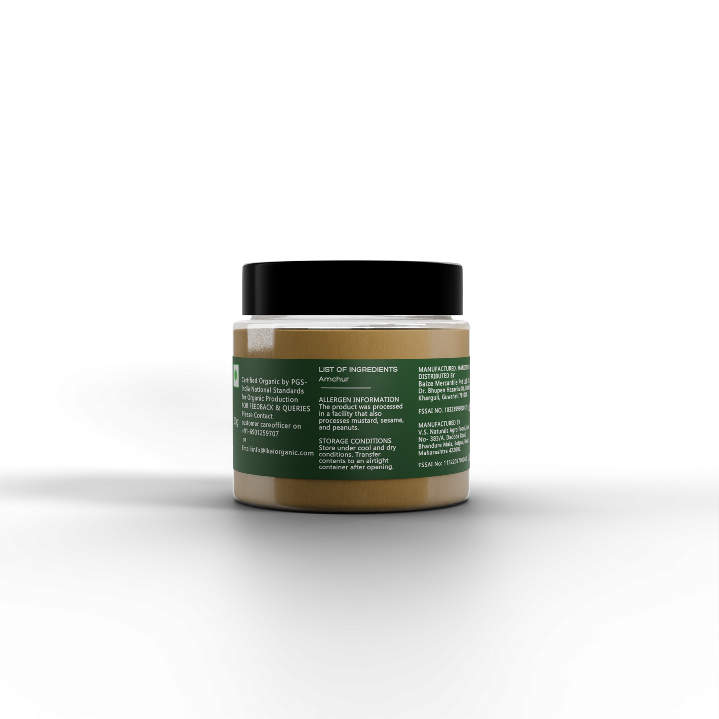 5 - Natural Mango Powder - 50g