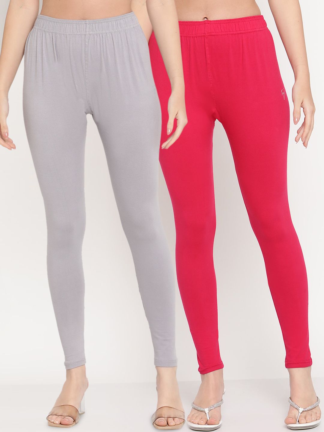 TAG 7 Women Pack of 2 Ankle-Length Leggings - Distacart
