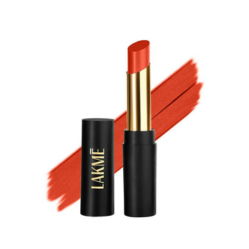 Lakme Absolute Beyond Matte Lipstick - 401 Orange Oasis - Distacart