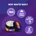 Thumbnail for Set Wet Hair Wax For Men - Matte Wax - Dista