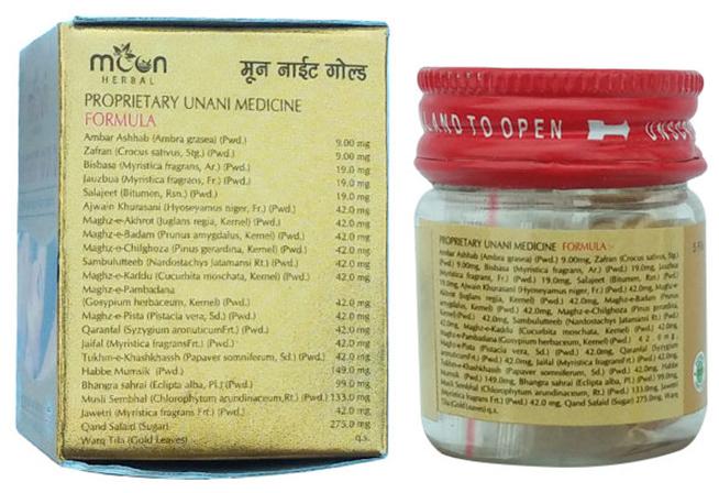 moon herbal night gold pills