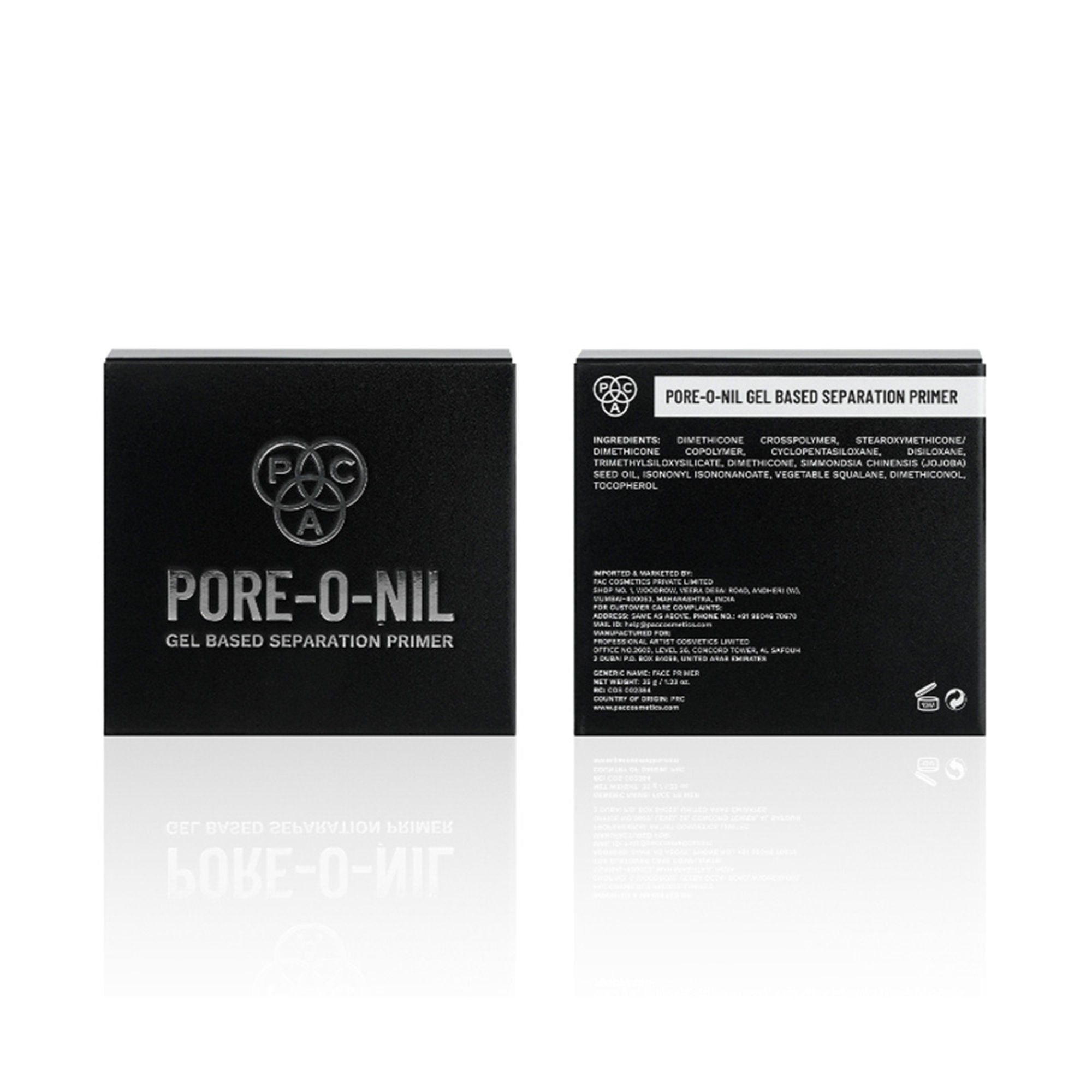 PAC Studio Pore-O-Nill Separation Primer - Advanced Pore Minimising Gel Formula, Lightweight & Hydrating - Distacart