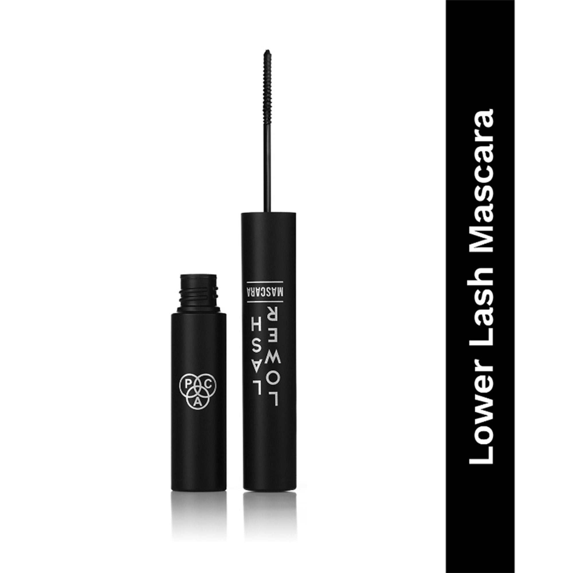 PAC Lower Lash Mascara - Micro Bristles to Coat Tiny Lashes, Fuller Lower Lashes, Waterproof