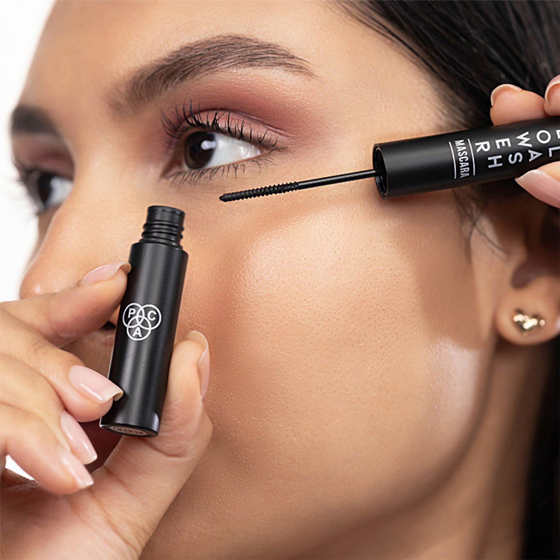 PAC Studio Lower Lash Mascara - Micro Bristles to Coat Tiny Lashes, Fuller Lower Lashes, Waterproof - Distacart