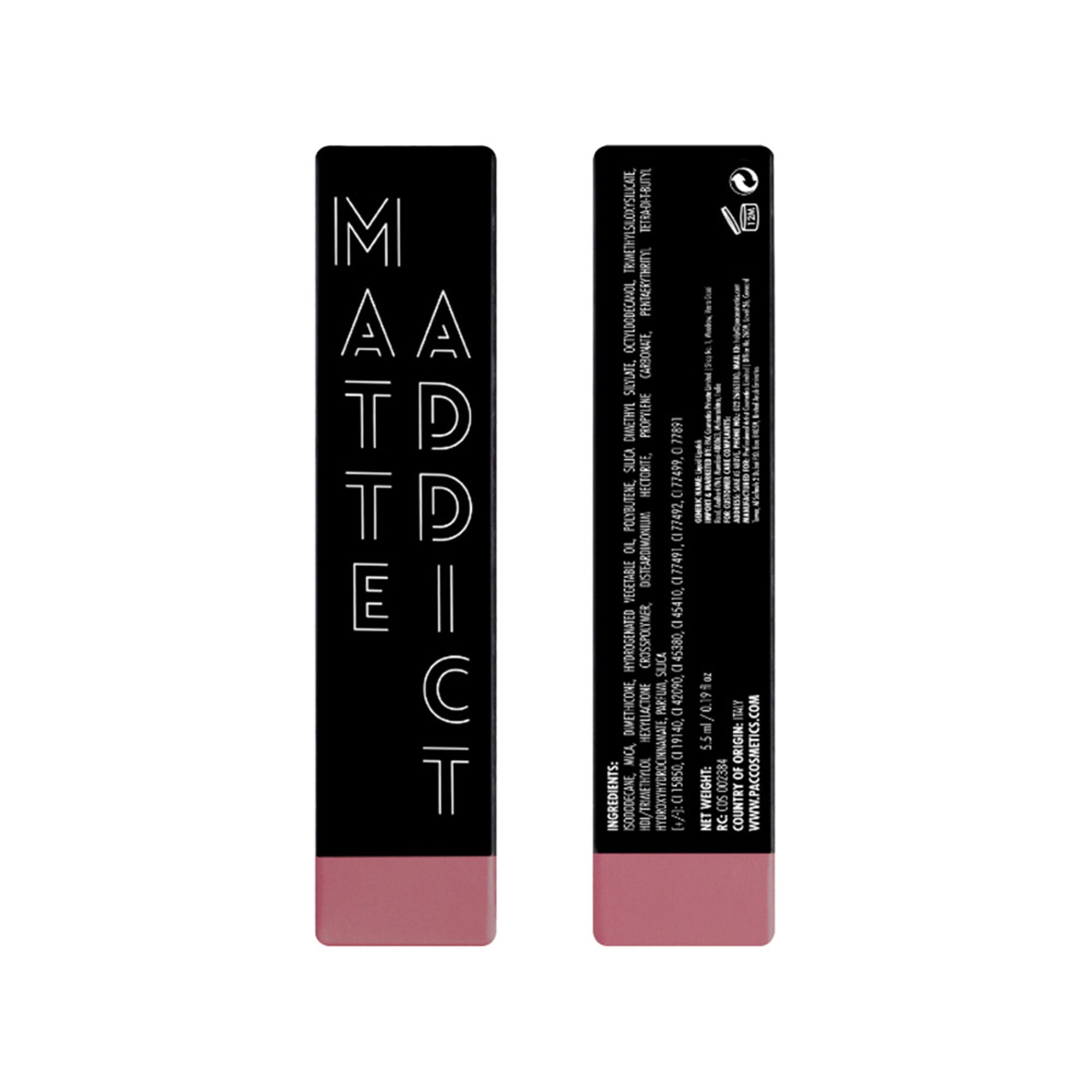 PAC Studio Matte Addict Liquid Lipstick - Bold Babe - Distacart