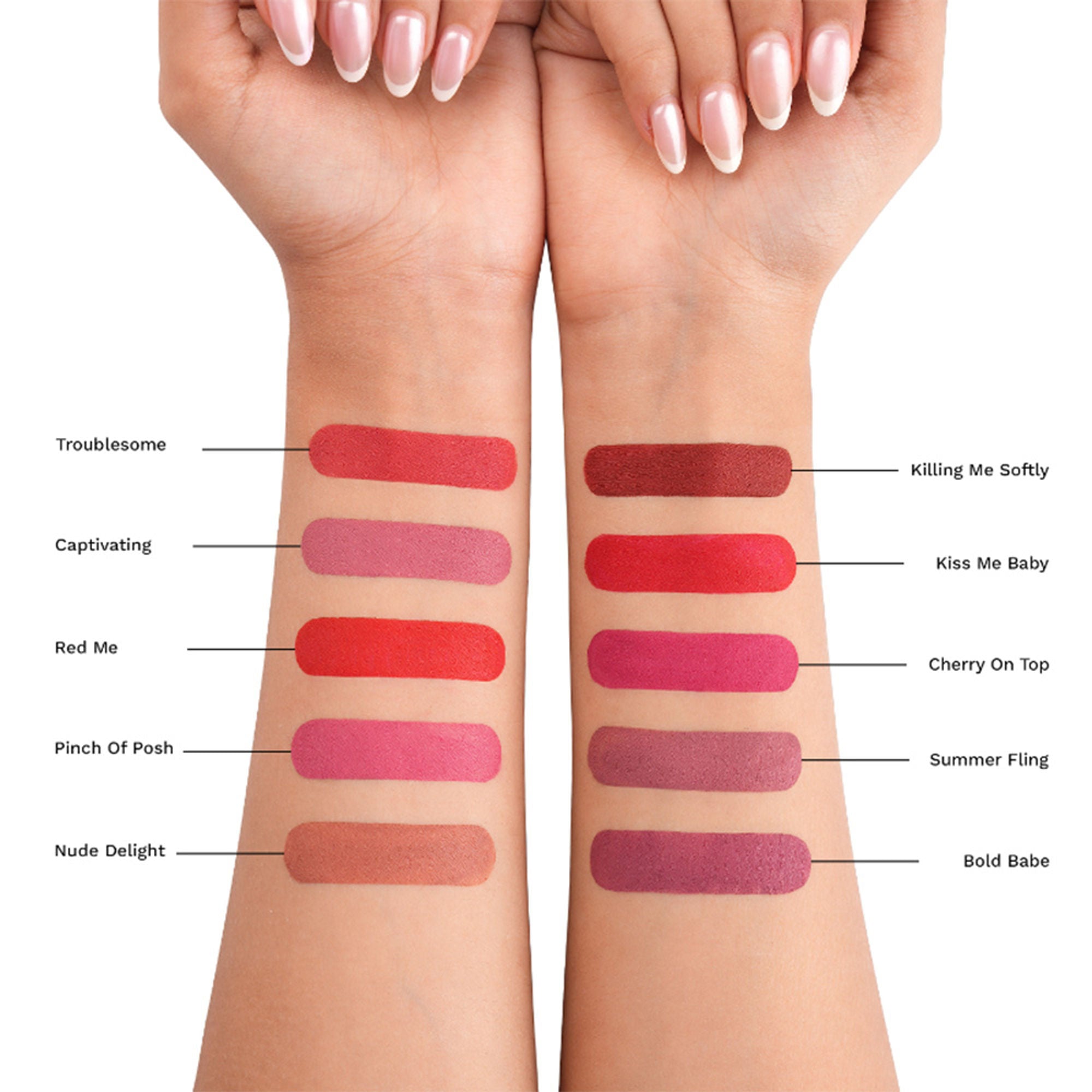 PAC Studio Matte Addict Liquid Lipstick - Troublesome - Distacart