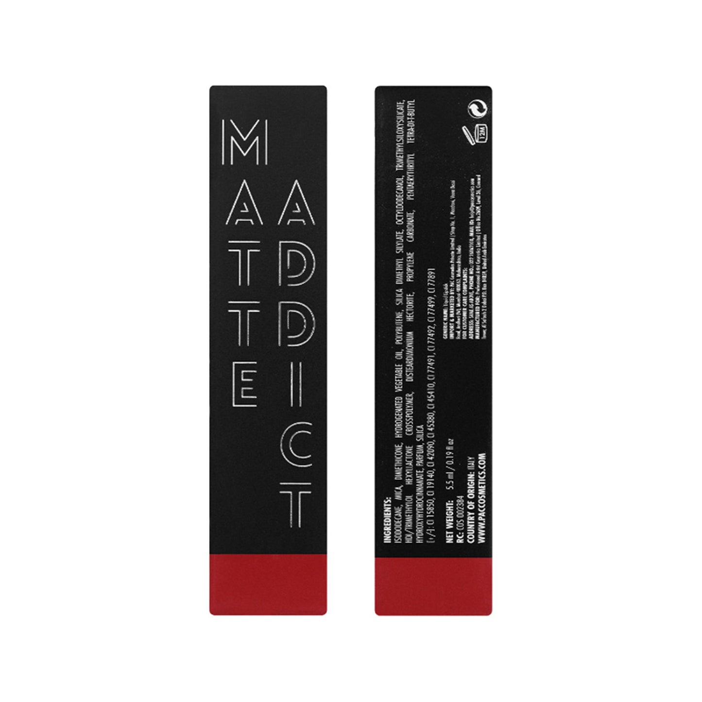 PAC Studio Matte Addict Liquid Lipstick - Troublesome - Distacart