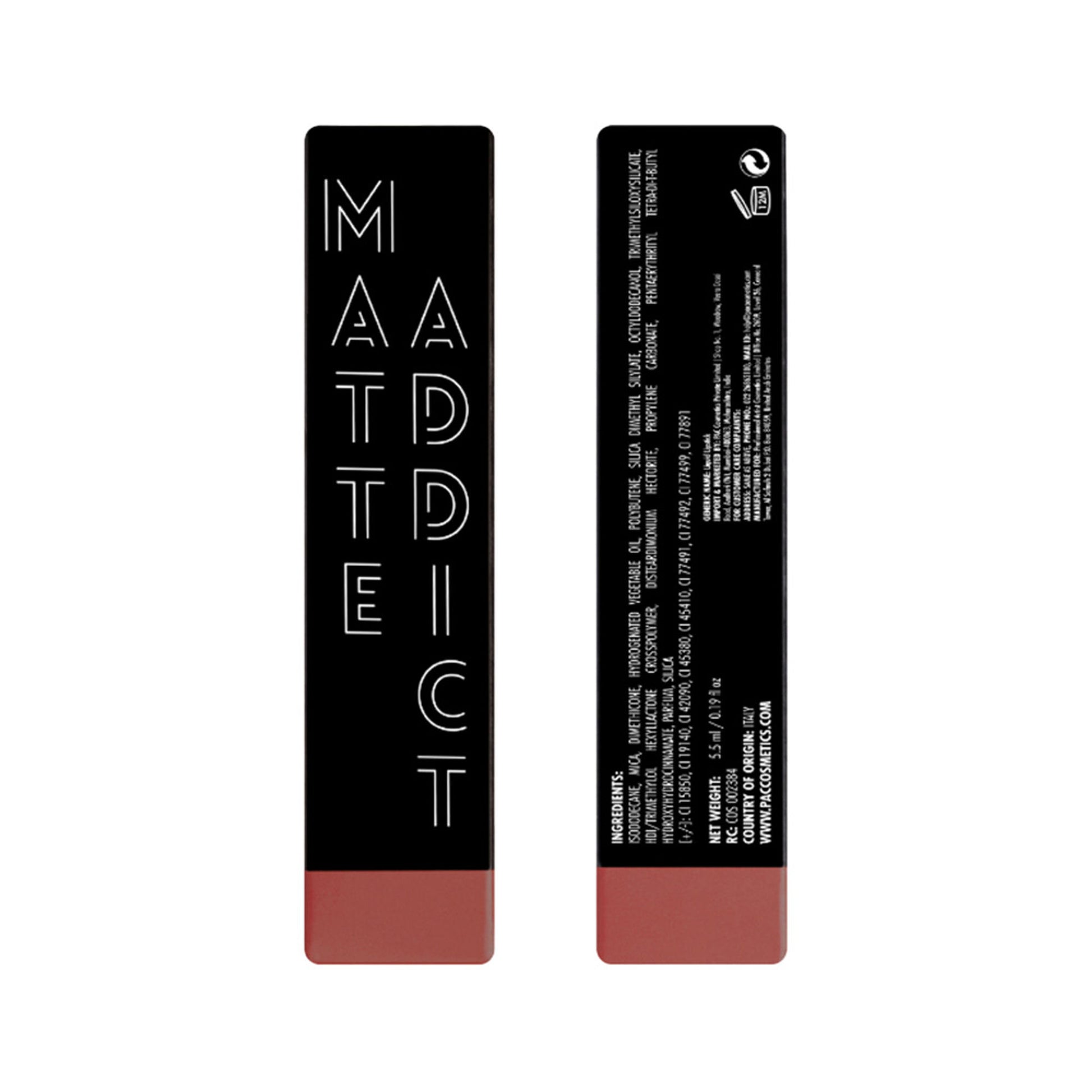 PAC Studio Matte Addict Liquid Lipstick - Nude Delight - Distacart