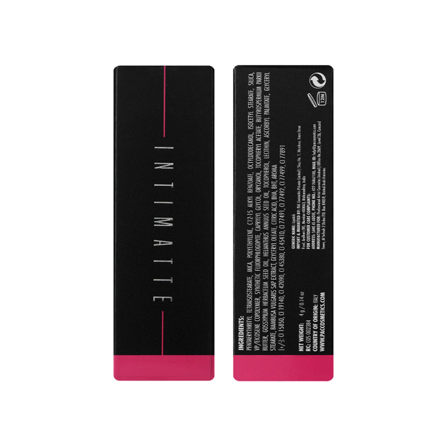 PAC Studio Intimatte Lipstick - Playground - Distacart