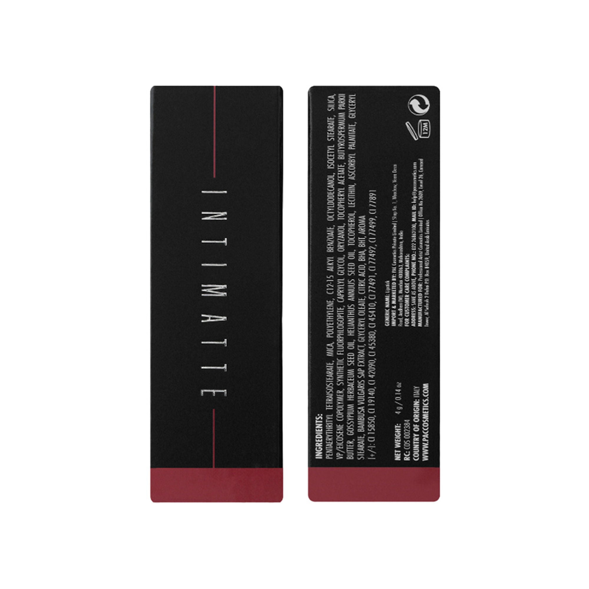 PAC Studio Intimatte Lipstick - Royale - Distacart