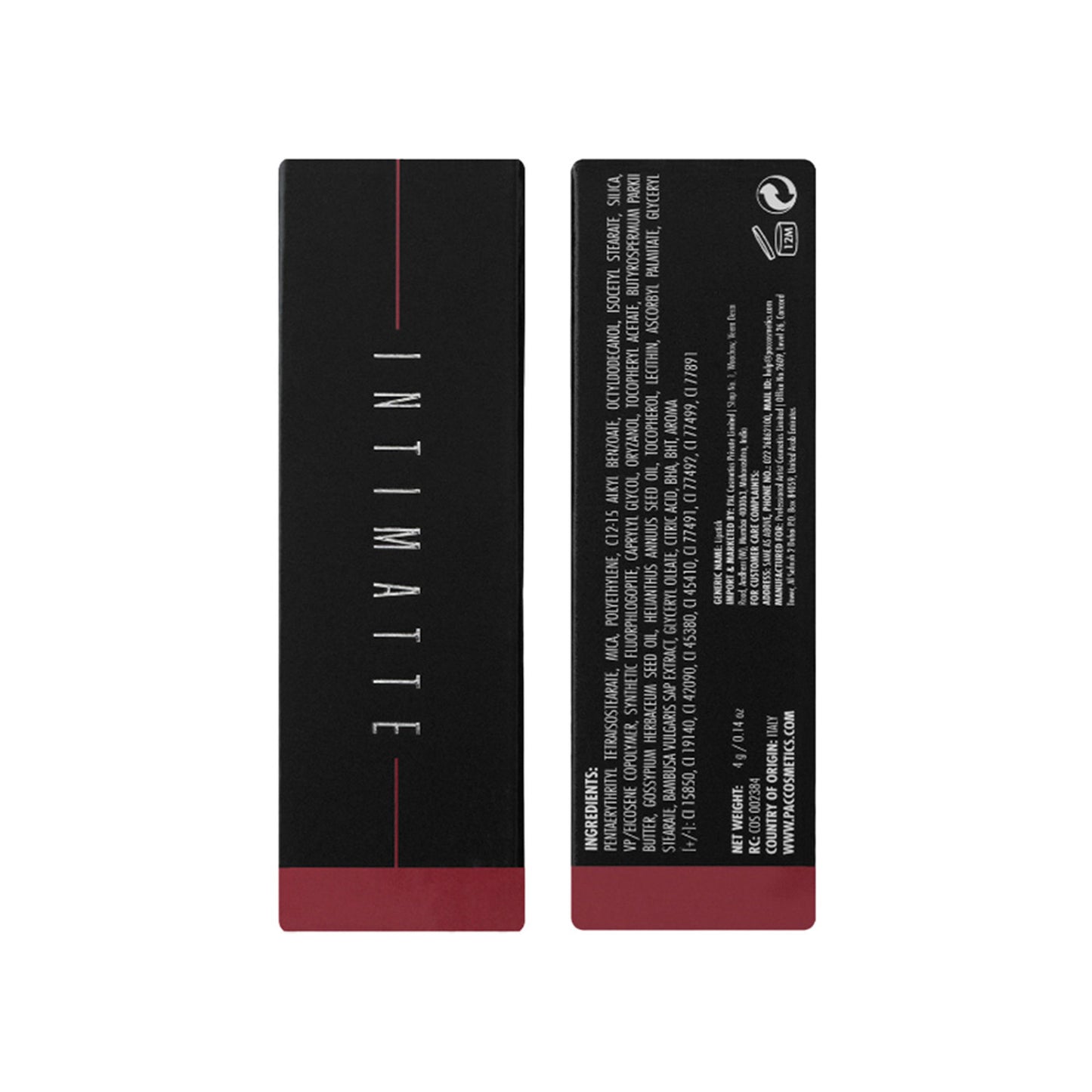 PAC Studio Intimatte Lipstick - Royale - Distacart