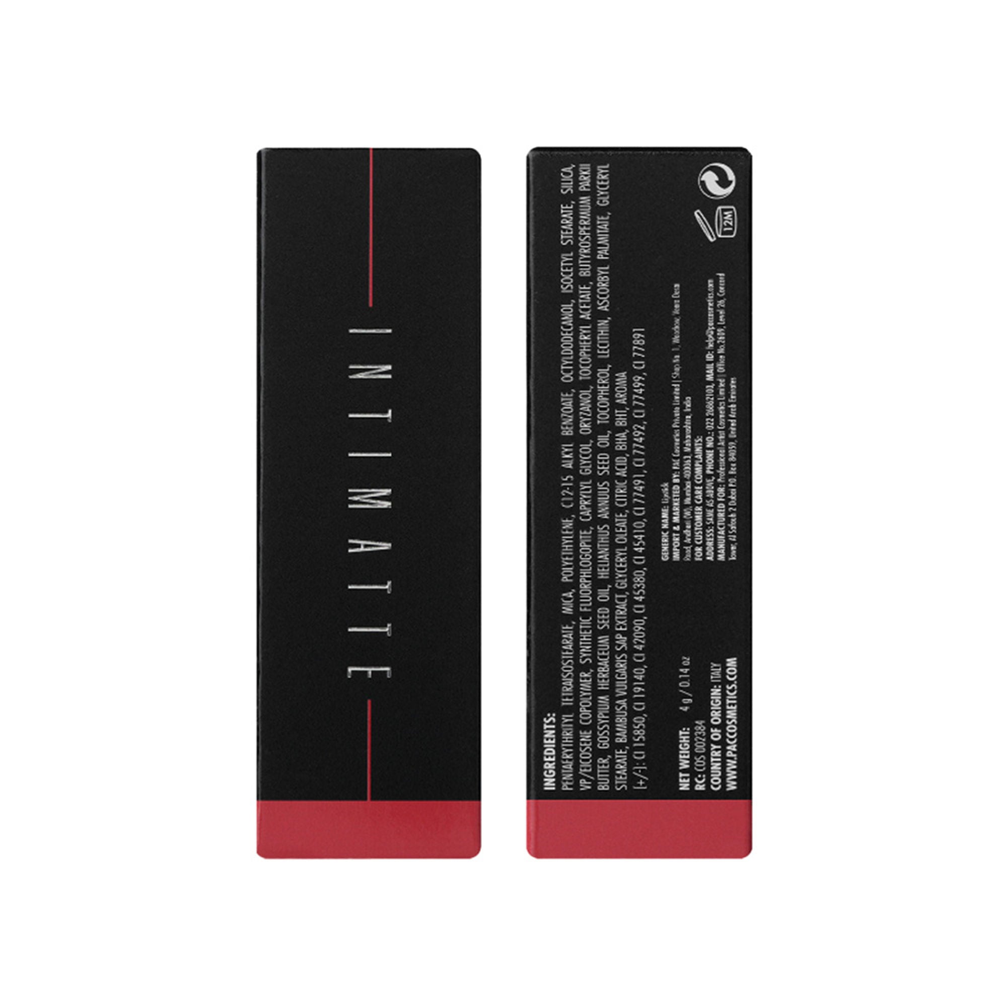 PAC Studio Intimatte Lipstick - I'm Yours