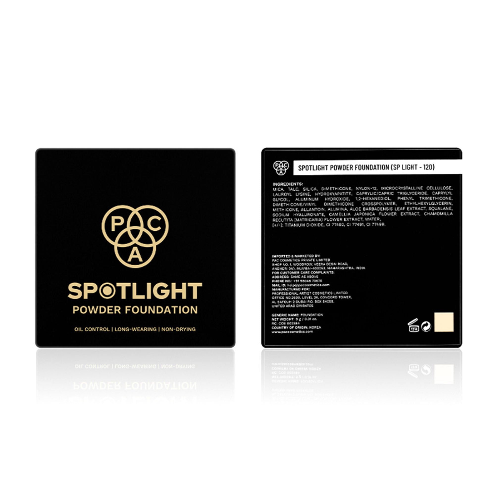 PAC Studio Spotlight Powder Foundation - SP Light 120 - Distacart