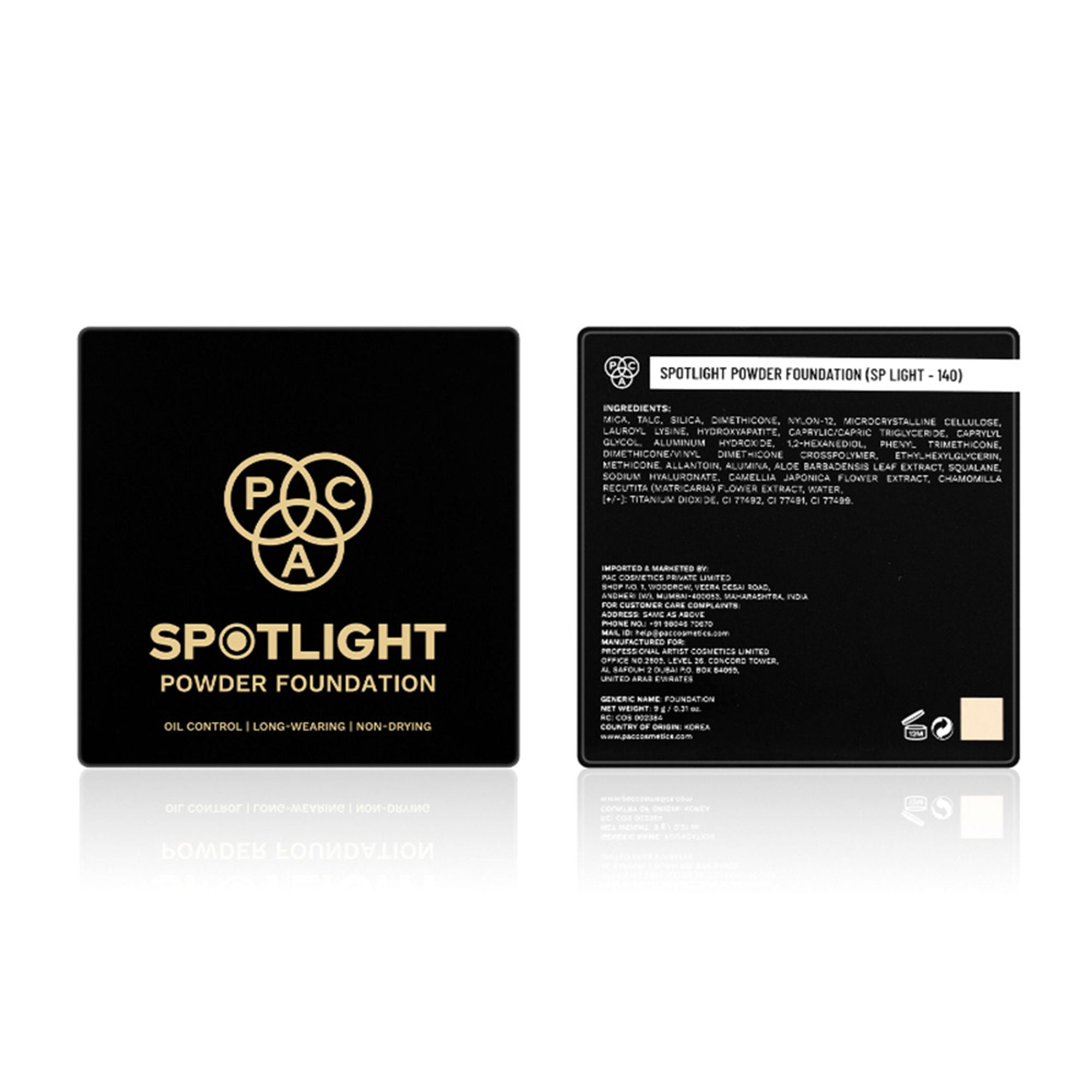 PAC Studio Spotlight Powder Foundation - SP Light 140 - Distacart