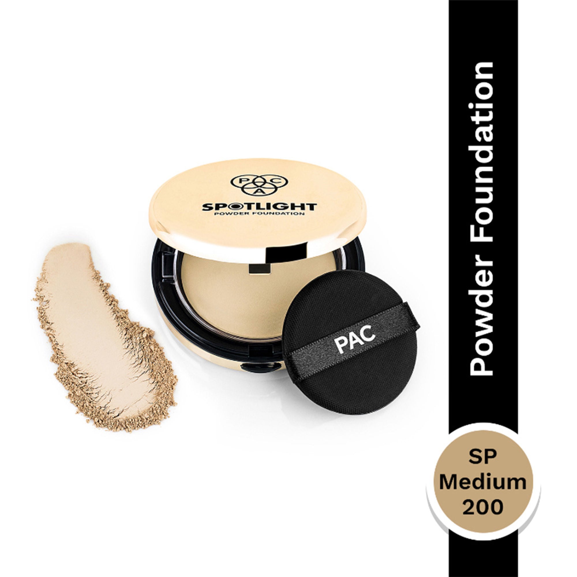 PAC Spotlight Powder Foundation - SP Medium 200