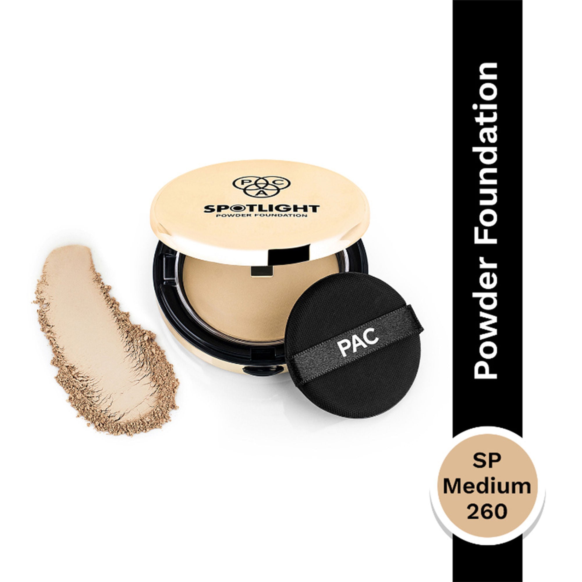 PAC Spotlight Powder Foundation - SP Medium 260