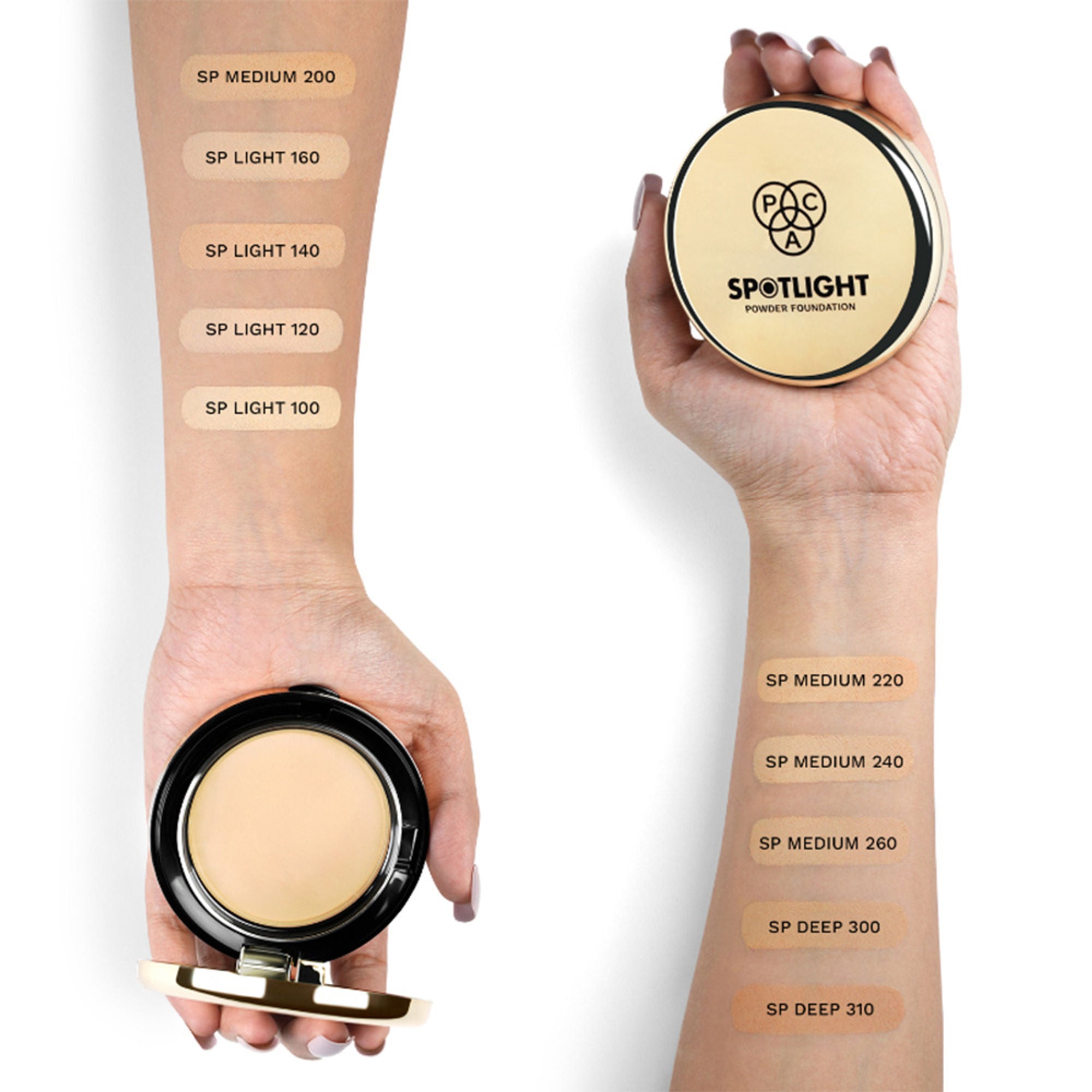 PAC Studio Spotlight Powder Foundation - SP Deep 300 - Distacart