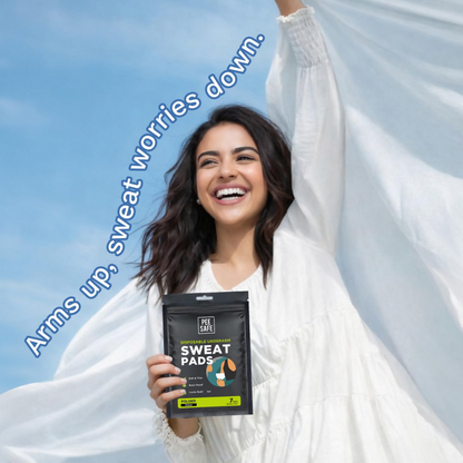 Pee Safe Sweat Pads For Underarms Women & Men - Dista