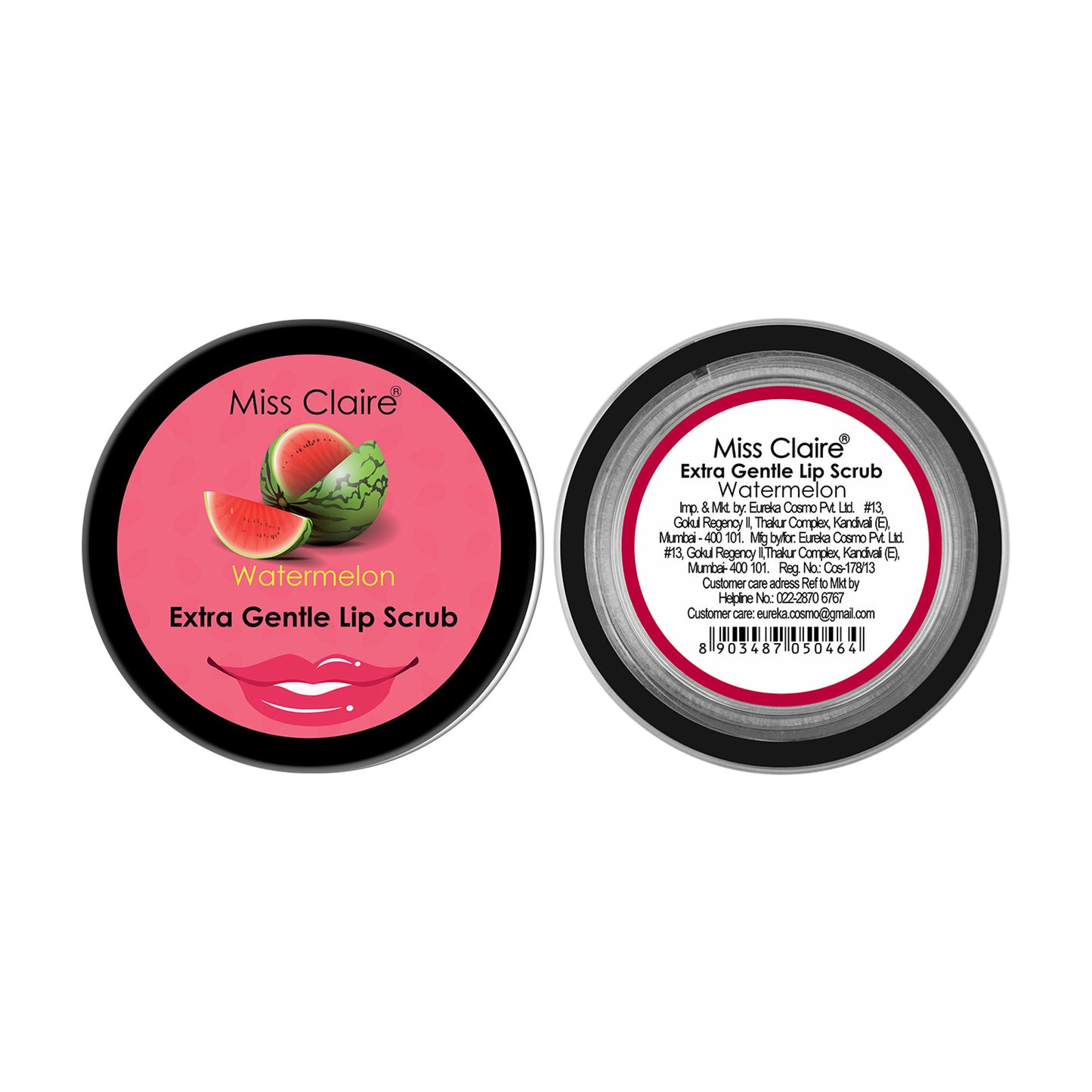 Miss Claire Extra Gentle Lip Scrub - Watermelon - Distacart