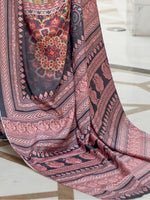 Thumbnail for Anouk Kalamkari Pochampally Saree - Distacart