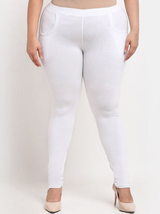 TAG 7 Women Plus Size Ankle Length Cotton Leggings - Distacart