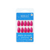 shills professional reusable press on nails almond spn647