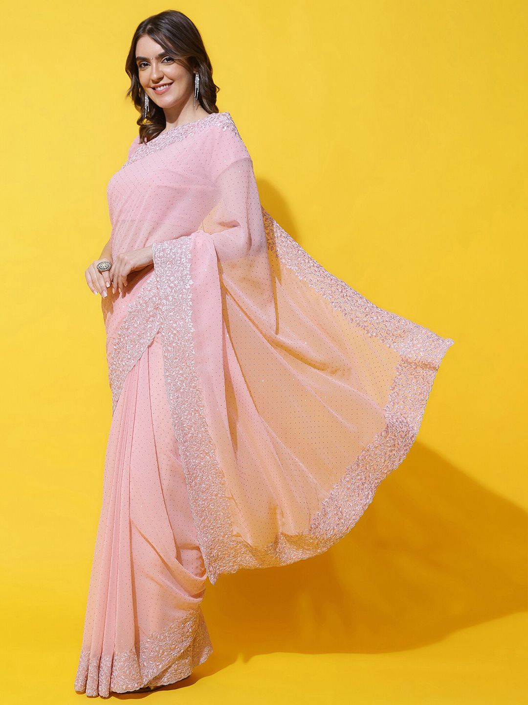 kasee Embellished Saree - Distacart
