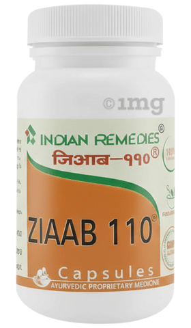 Indian Remedies Ziaab 110 Capsules - Distacart