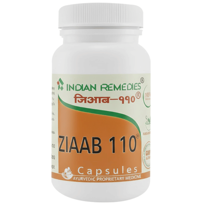 Indian Remedies Ziaab 110 Capsule
