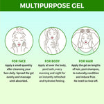 Thumbnail for Nykaa Naturals Aloe Vera Gel - Hydrates & Soothes Skin, Repairs and Nourishes Hair for Healthy Glow - Distacart
