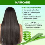 Thumbnail for Nykaa Naturals Aloe Vera Gel - Hydrates & Soothes Skin, Repairs and Nourishes Hair for Healthy Glow - Distacart