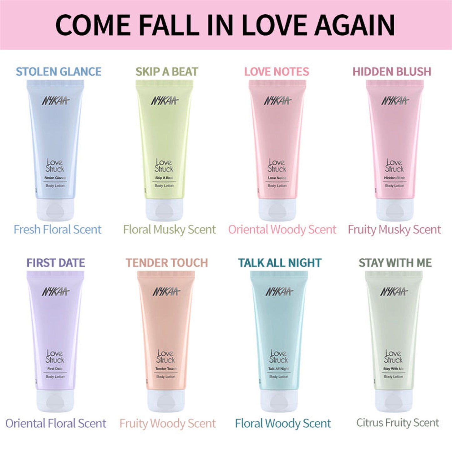 Nykaa Love Struck Body Lotion - Hidden Blush - Distacart