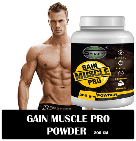 Sabates Gain Muscle Pro Powder
