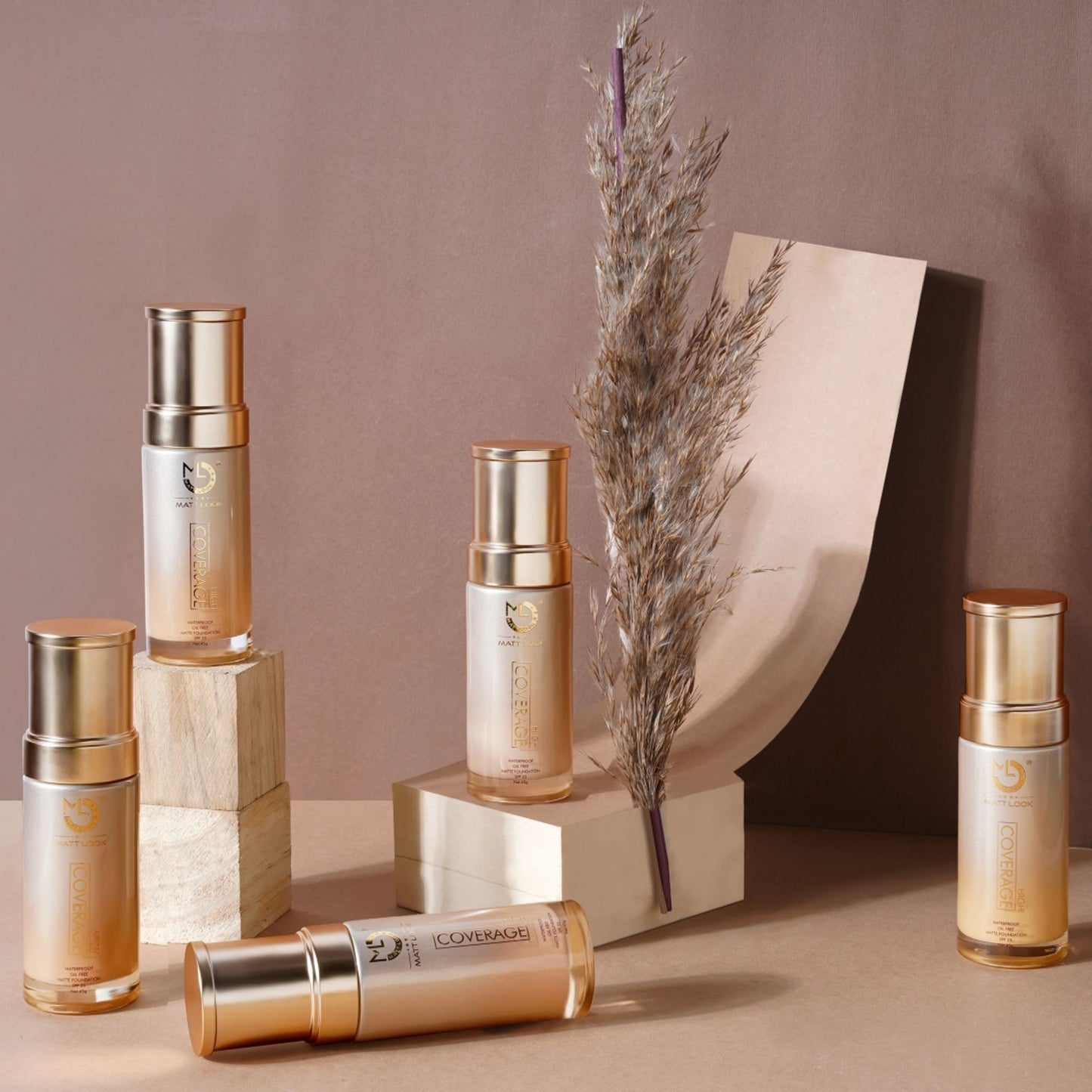 Matt Look High Coverage Foundation - Vanilla - Distacart
