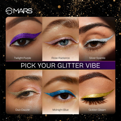 MARS Cosmetics Twinkle Wink Glitter Eyeliner - Rose Radiance - Distacart