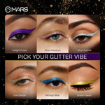 Thumbnail for MARS Cosmetics Twinkle Wink Glitter Eyeliner - Midnight-Blue