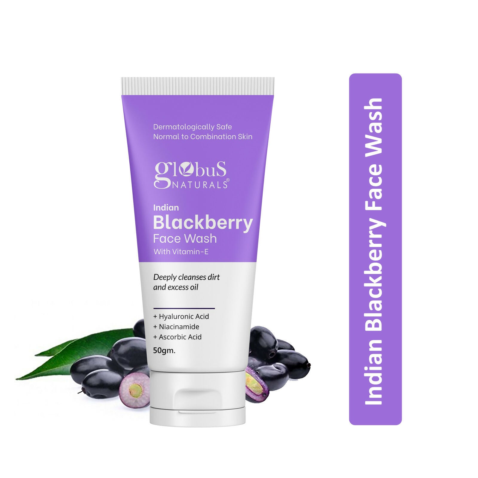Globus Naturals Indian Blackberry Face Wash with Vitamin E